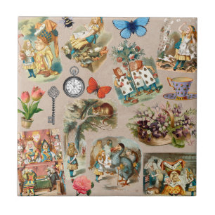 Kinderzimmer Alice Bunt 1800er Klassiker Wunderlan Fliese