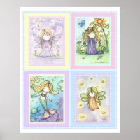 Kinderzimmer Art Print von Molly Harrison
