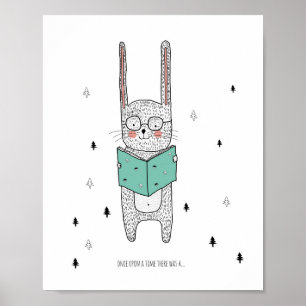 Kinderzimmer-Druck, Lies mir eine Geschichte, Kani Poster