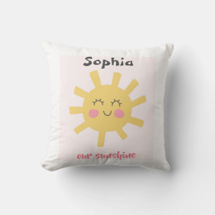 Kinderzimmer\Kids Sun Personalisiert Sunshine Cust Kissen