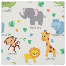 Kinderzimmer "niedlich Safari Animals"