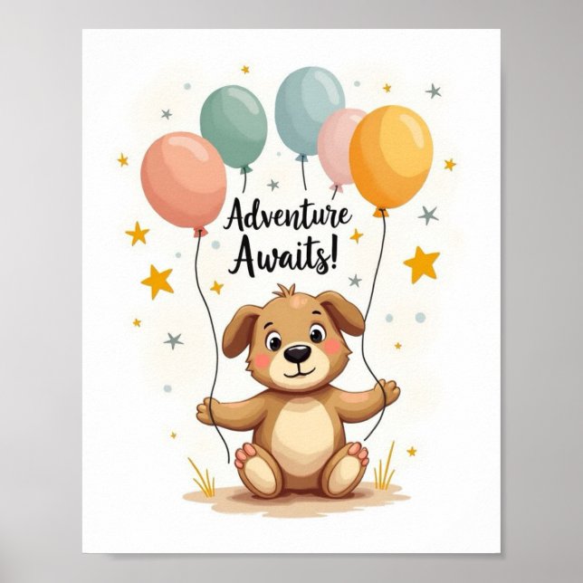 Kinderzimmer Poster (Vorne)