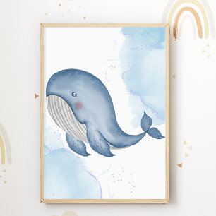 Kinderzimmer Poster Sea Animal Kids