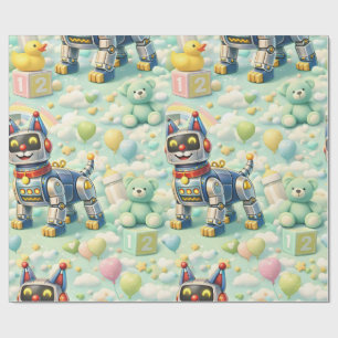 Kinderzimmer Premium-Geschenkpapier Geschenkpapier