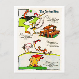 Kinderzimmer Rhyme - Der gekrönte Mann Postkarte