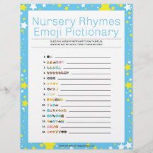 Kinderzimmer Rhymes Emoji Pictionary [Starry Night
