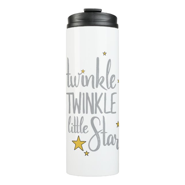 Kinderzimmer Rhymes Image Twinkle Twinkle Little D Thermosbecher (Vorderseite)