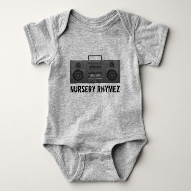 Kinderzimmer Rhymez Baby Bodysuit Baby Strampler (Vorderseite)