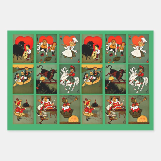 Kinderzimmer Rhymne  Lugano Geschenkpapier Set (Vorderseite 2)