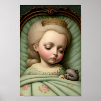 Kinderzimmer Sweet Innocent Sleeping Girl