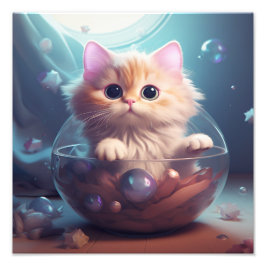 Kinderzimmer- und Kinderzimmerdrucke von Kitten Fotodruck