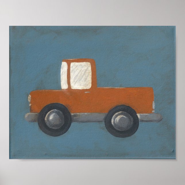 Kinderzimmer von Truckin Poster (Vorne)