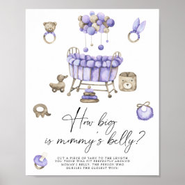 Kinderzimmer - Wie groß ist das Bauchspiel von Mam Poster