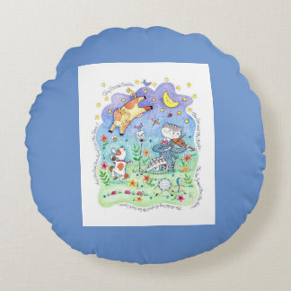Kinderzimmerthrow-Kissen Rundes Kissen
