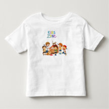Kinderzone , schöner T - Shirt für Kleinkinder