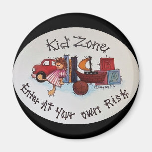 Kinderzonen-Magnet Magnet