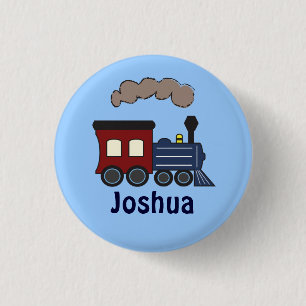 Kinderzug-Geburtstags-Gastgeschenk-Knopf Button