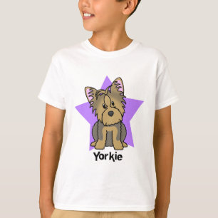 Kindes Kawaii Stern-Yorkshires Terrier T-Shirt