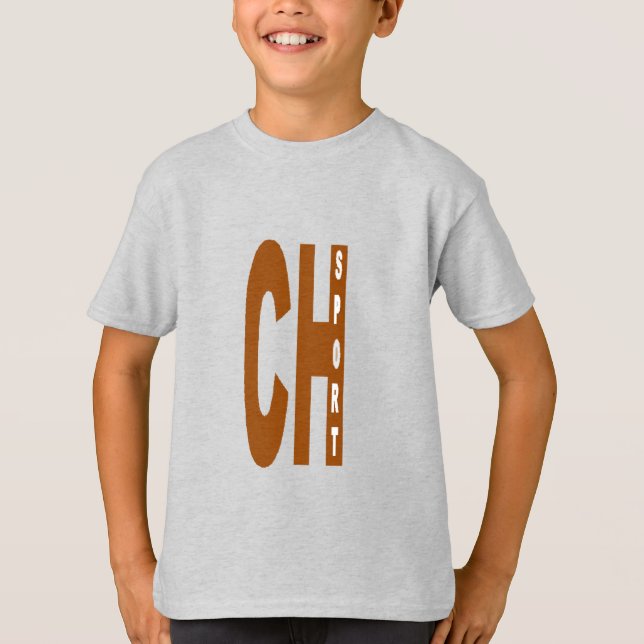Kindhänder-T-Shirt DESIGN CH SPORT T-Shirt (Vorderseite)