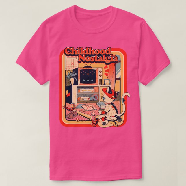 Kindheit Orange von Tobe Fonseca T-Shirt (Design vorne)