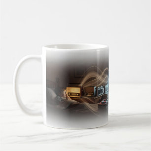 Kindheit Radio Wellen zur Leinwand-Star-Ära-Tasse Kaffeetasse