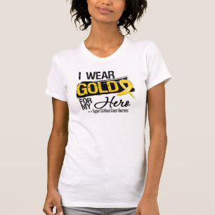 Kindheits-Krebs-Band für meinen Held T-Shirt