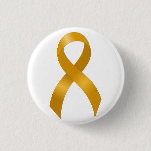 Kindheits-Krebs-Goldband Button