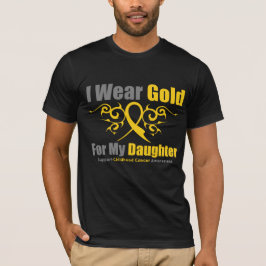 KINDHEITS-KREBS Goldstammes- Band-Tochter T-Shirt