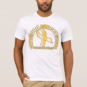Kindheits-Krebs ist zum Kotzen T-Shirt