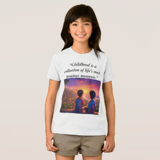 "Kindheitserlebnis - Kinder-T - Shirt" Tri-Blend Shirt