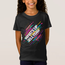 KindJellyFam Fußball-kurzes Hülsen-T-Shirt T-Shirt