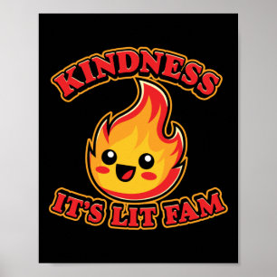 Kindness Anti Bullying Week Chibi Es ist Lit Fam S Poster