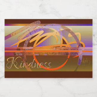 Kindness Canister Lebensmitteletikett