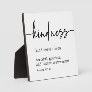 Kindness Definition Jeremiah 9:23 Christliches Zei Fotoplatte