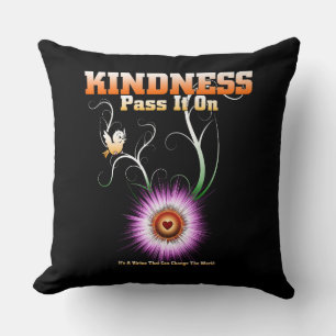 KINDNESS - Geben Sie es an die Spitze Kissen