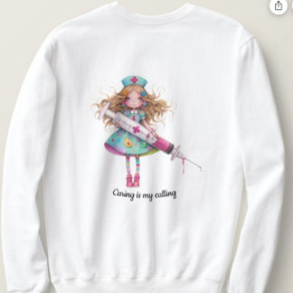 Kindness Is My Calling – Nurse Sweatshirt