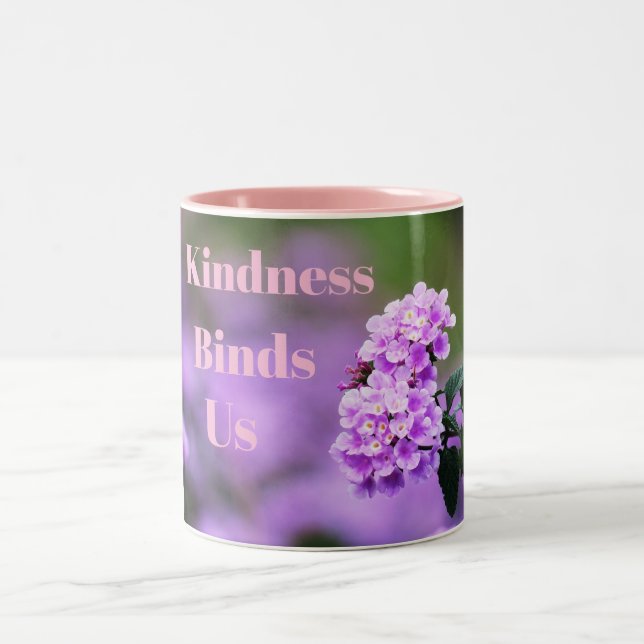 Kindness nous lie Beverage Coffee Mug (Centre)
