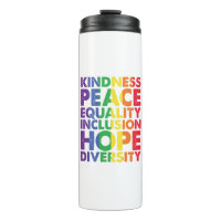 Kindness Peace Equality Liebe Inclusion Hope LGBT