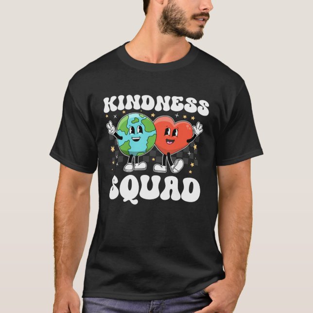 Kindness Squad Be Kind Teacher Unity Day Anti Bull T-Shirt (Vorderseite)