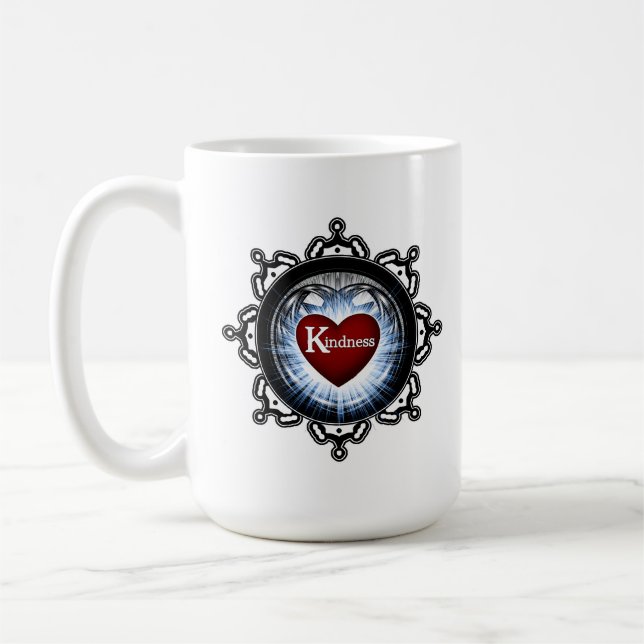 Kindness-Symbol Kaffeetasse (Links)