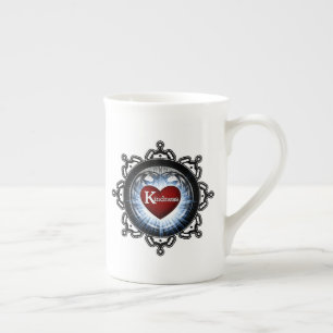 Kindness-Symbol Prozellantasse