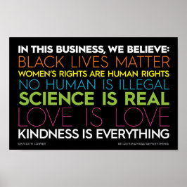 #KindnessIsEverything "In This Business" Poster