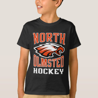KindnordOlmsted Hockey-Schwarzt-stück T-Shirt
