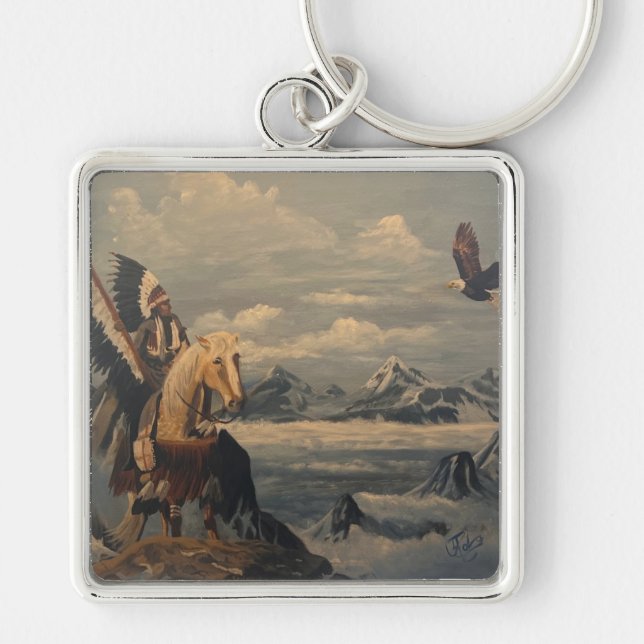Kindred Spirits, Original von Gary Poling Schlüsselanhänger (Vorne)