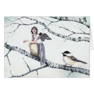 "Kindreds - Chickadee" par art de Deanna Bach