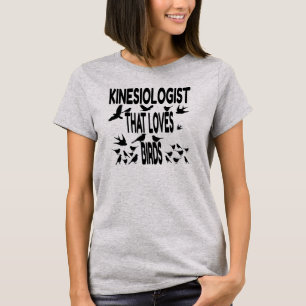 Kinesiologe Lieben Vögel T-Shirt