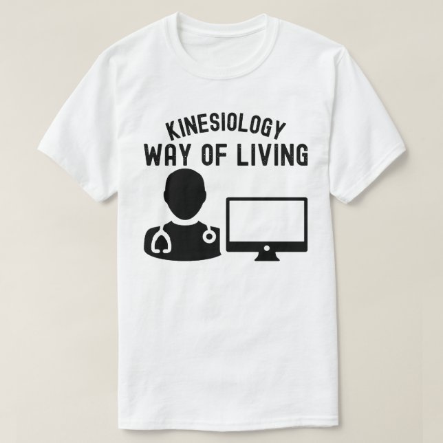 Kinesiologie - Lebensweise T-Shirt (Design vorne)