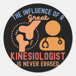 Kinesiologie Zitate, Kinesiologie Major2 Runder Aufkleber