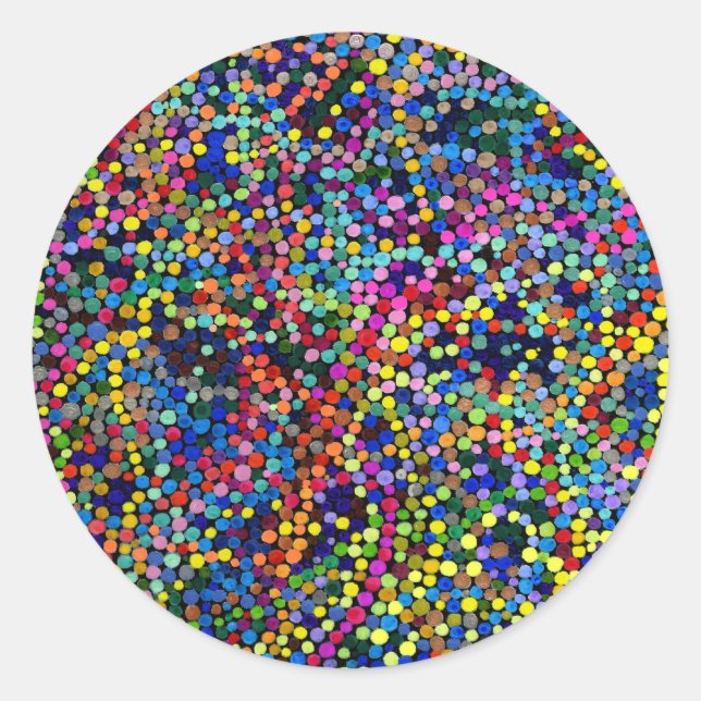 Kinestacium Psychedelic Sticker (Vorderseite)