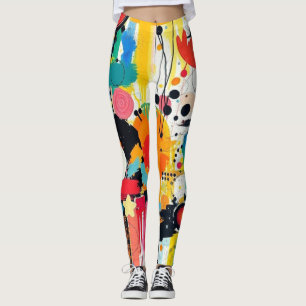 Kinetic Color Burst Leggings